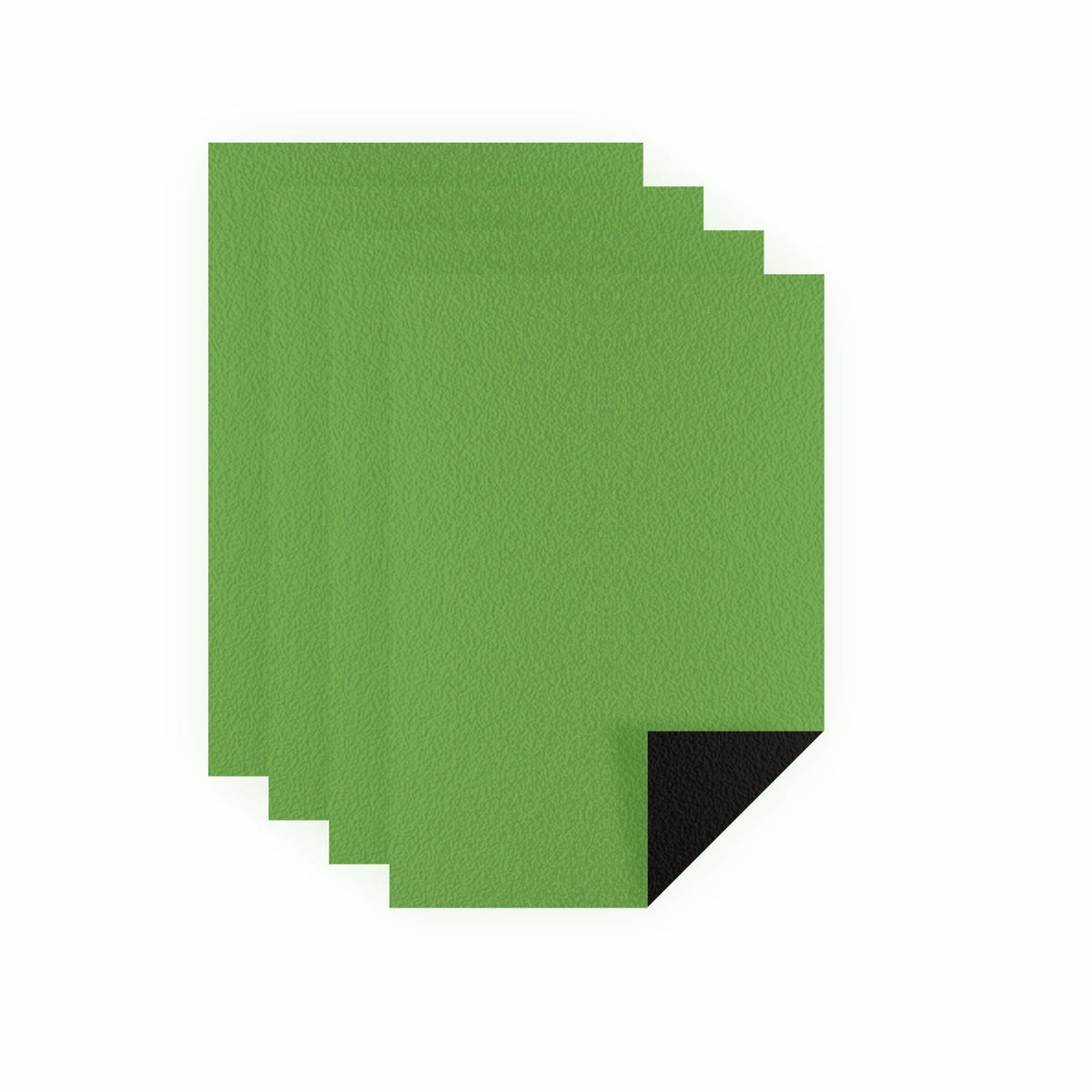 Baba Sleeves - Matte Dual Grün / Toxic Green Hüllen Japan Size (60 Sleeves)