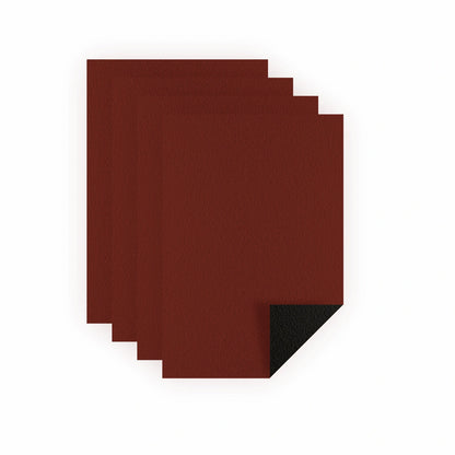 Baba Sleeves - Matte Dual Dunkel Rot / Bordeaux Hüllen Japan Size (60 Sleeves)