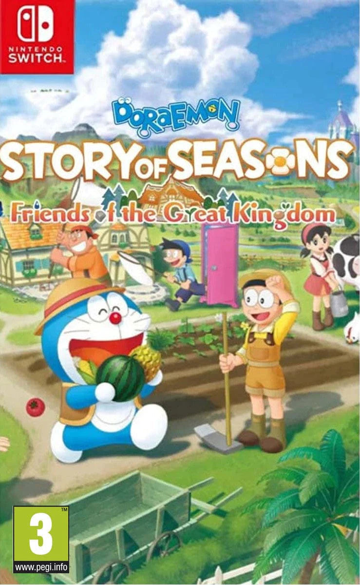 Story of Seasons 3 - Doraemon: Friends of Great Kingdom - UK - [Nintendo Switch]