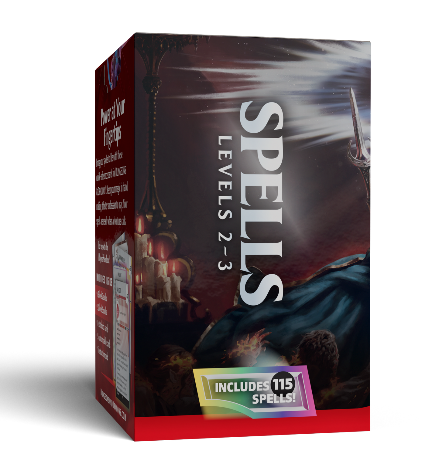 D&D - Trove Reference Cards - Spells: Levels 2-3 - EN