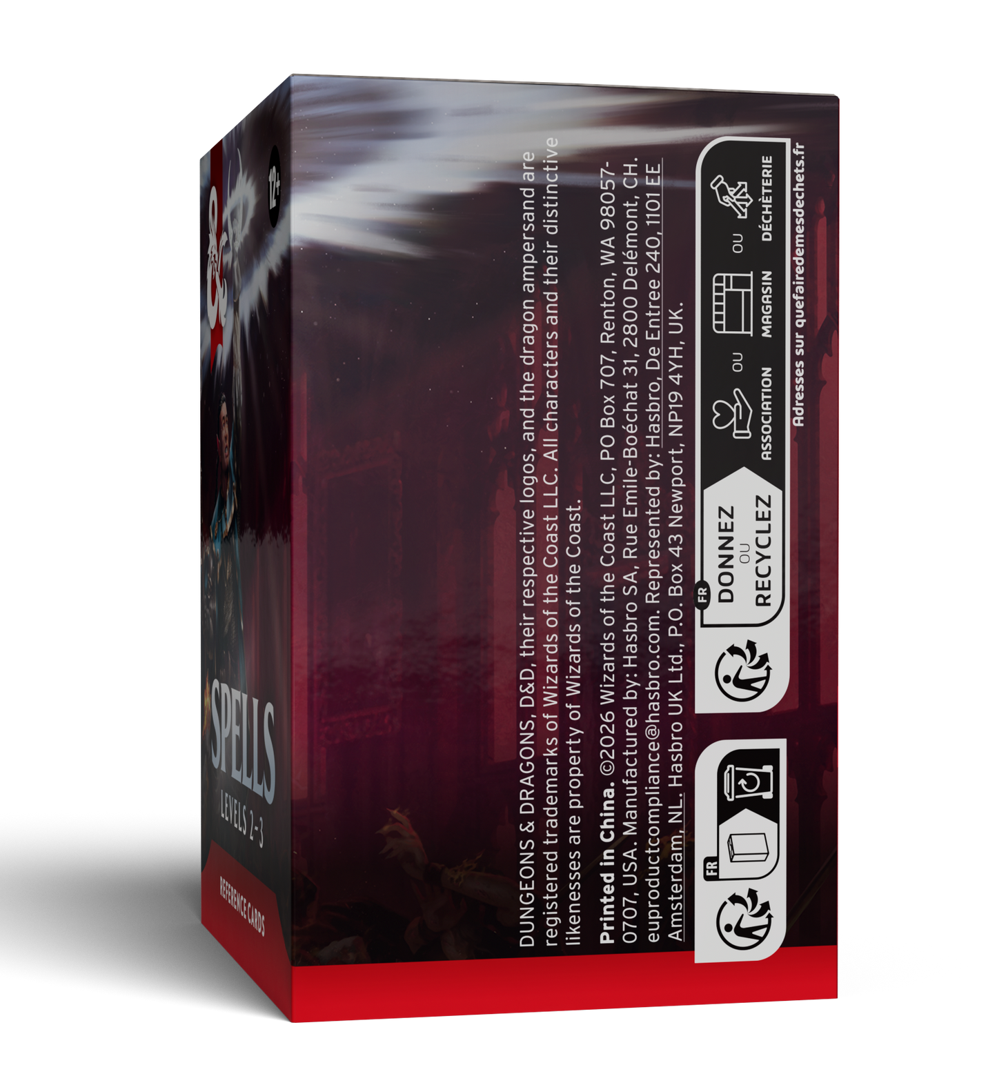 D&D - Trove Reference Cards - Spells: Levels 2-3 - EN