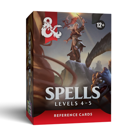 D&D - Trove Reference Cards - Spells: Levels 4-5 - EN
