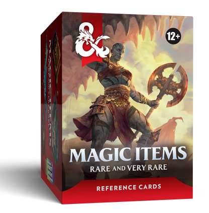 D&D - Trove Reference Cards - Magic Items: Rare and Very Rare - EN