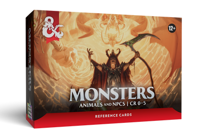 D&D - Trove Reference Cards - Monsters: Animals and NPCs - EN