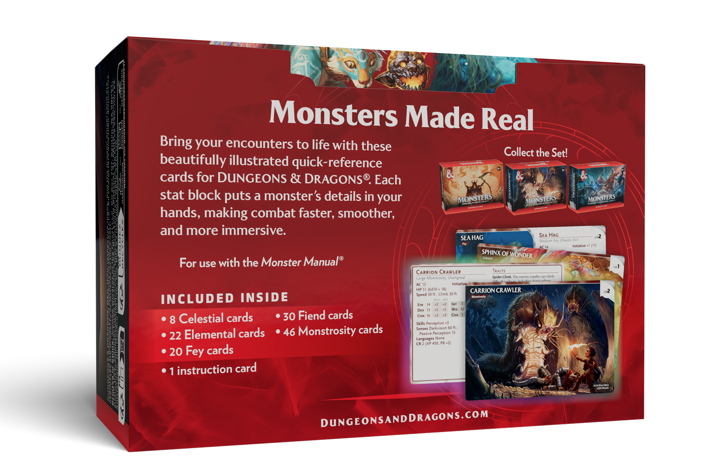 D&D - Trove Reference Cards - Monsters: Mystical and Menacing - EN