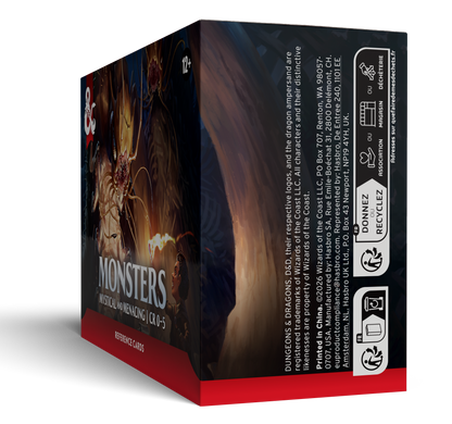 D&D - Trove Reference Cards - Monsters: Mystical and Menacing - EN