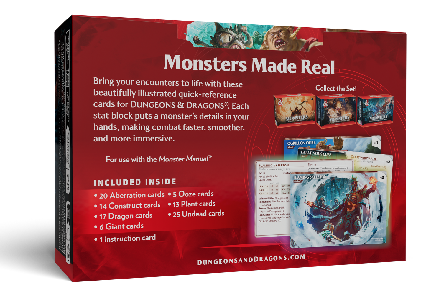 D&D - Trove Reference Cards - Monsters: Fearsome and Ferocious - EN