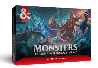 D&D - Trove Reference Cards - Monsters: Fearsome and Ferocious - EN