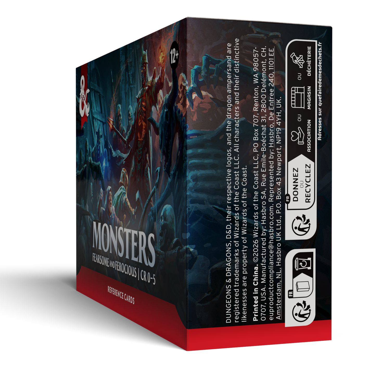 D&D - Trove Reference Cards - Monsters: Fearsome and Ferocious - EN