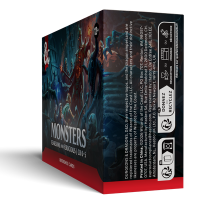 D&D - Trove Reference Cards - Monsters: Fearsome and Ferocious - EN