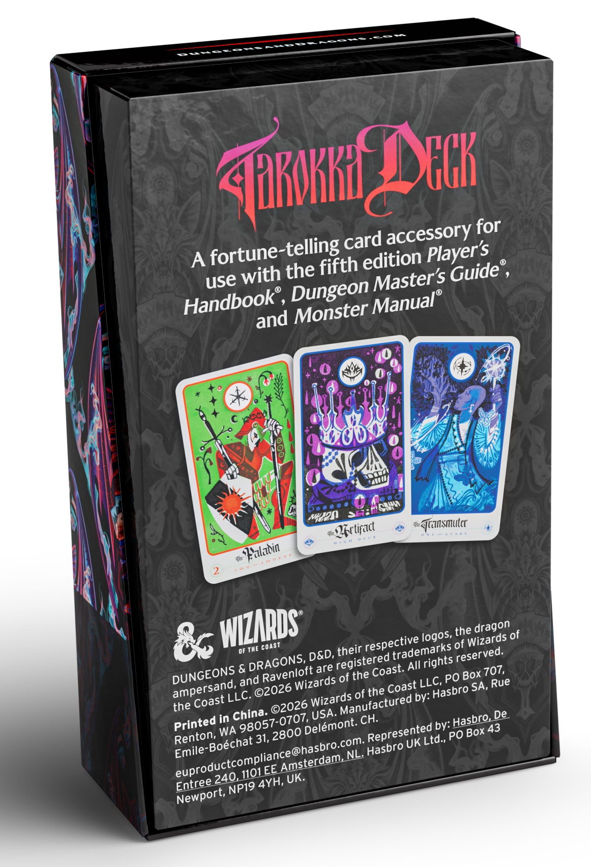 D&D - Ravenloft: The Horrors Within Tarokka Deck - EN