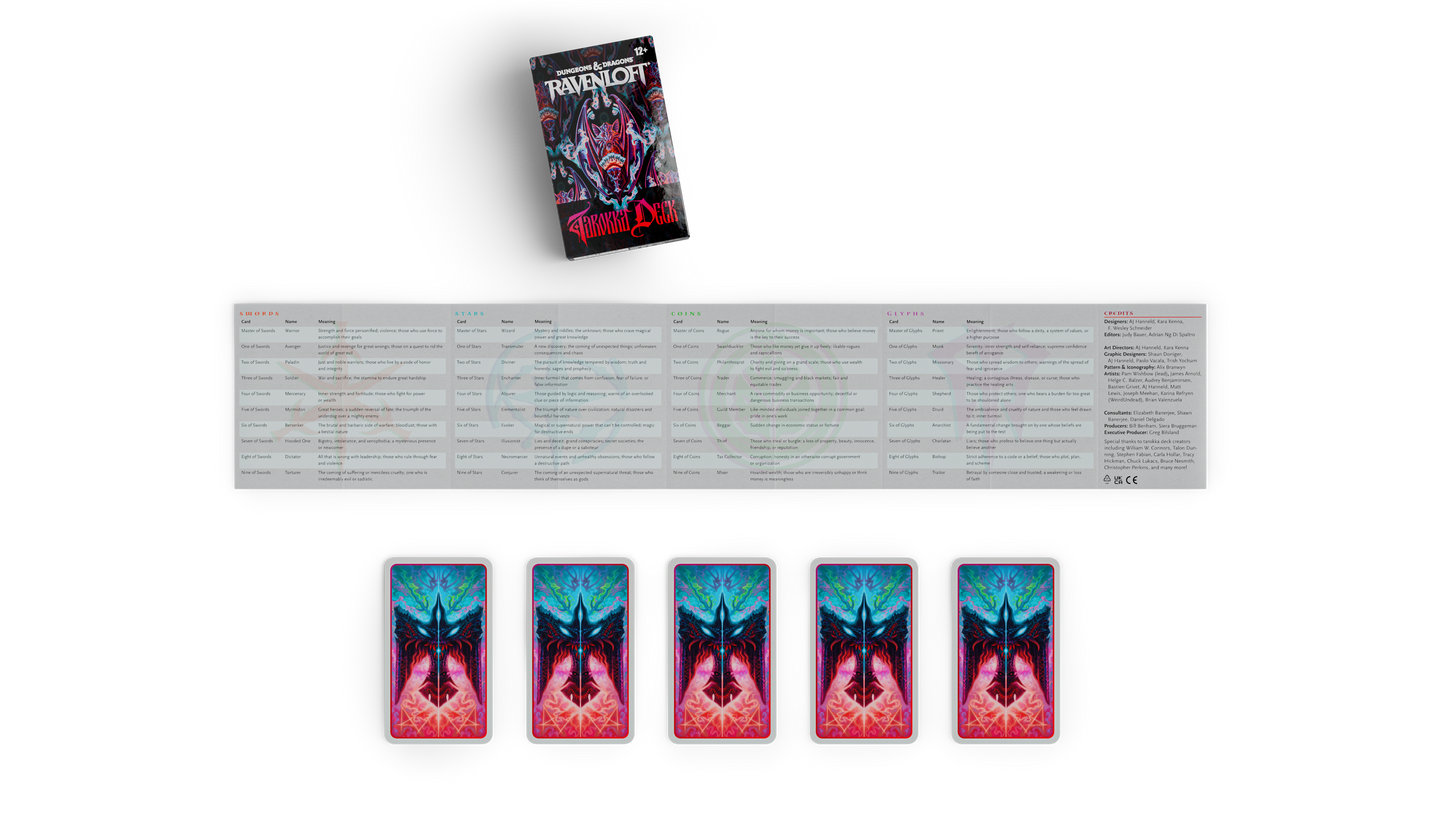 D&D - Ravenloft: The Horrors Within Tarokka Deck - EN