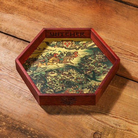 Q Workshop - Wooden Dice Tray: The Witcher