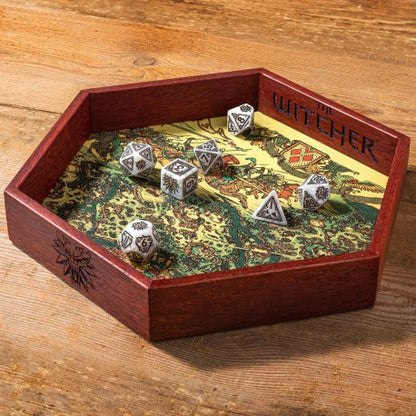 Q Workshop - Wooden Dice Tray: The Witcher