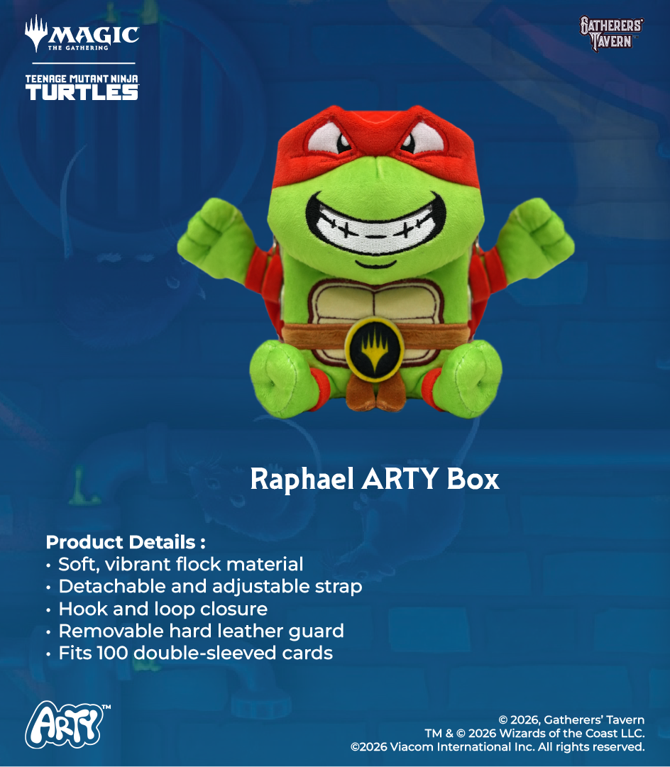 Gatherers' Tavern - Magic: The Gathering: TMNT Raphael ARTY Box