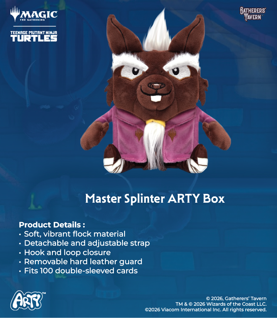 Gatherers' Tavern - Magic: The Gathering: TMNT Master Splinter ARTY Box