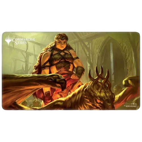 Ultra Pro (UP) - Commander Series - Release 1 - Mono Color - Q1 2024 Magda Stitched Edge Playmat  / Spielmatte für Magic: The Gathering