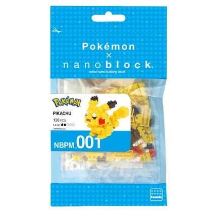 Nanoblock Mini series - Pokémon - Pikachu - NBPM-001