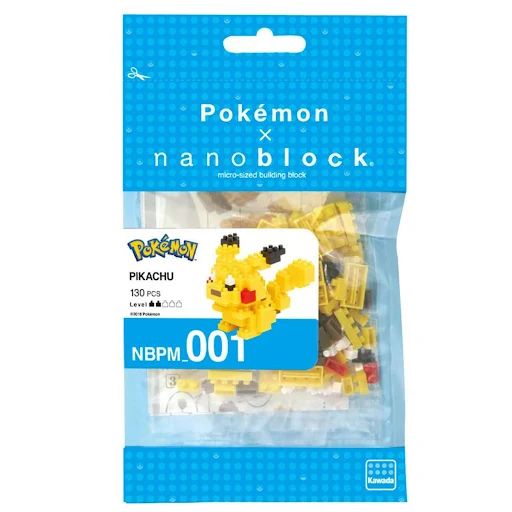 Nanoblock Mini series - Pokémon - Pikachu - NBPM-001