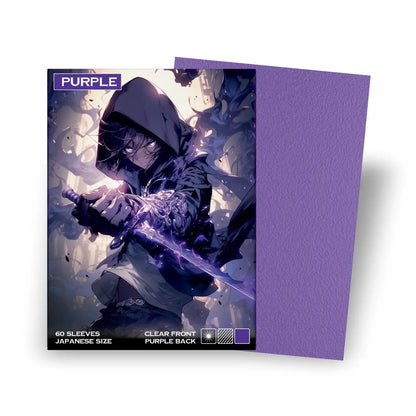 Baba Sleeves - Matte Lila / Purple Hüllen Japan Size (60 Sleeves)
