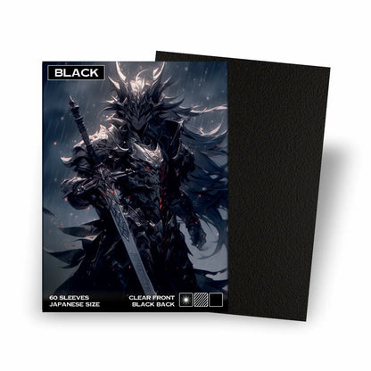 Baba Sleeves - Matte Schwarze / Black Hüllen Japan Size (60 Sleeves)