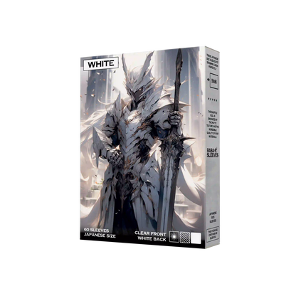 Baba Sleeves - Matte Weiße / White Hüllen Japan Size (60 Sleeves)