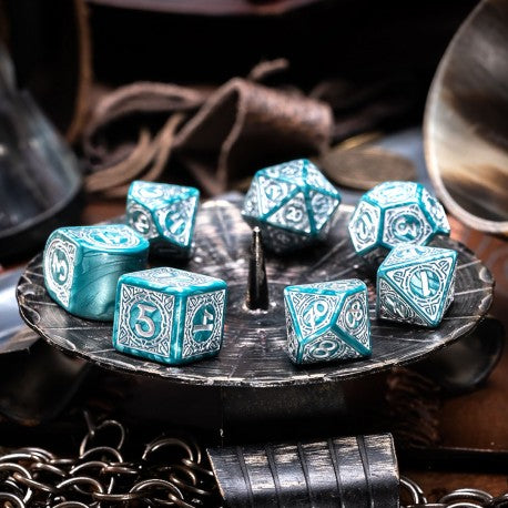Q Workshop - Viking: Mjolnir 7pc Modern RPG Dice Set