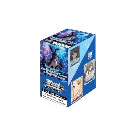 White Black - Booster Display: Rascal Does Not Dream of Bunny Girl Senpai (20 Packs) Reprint - EN