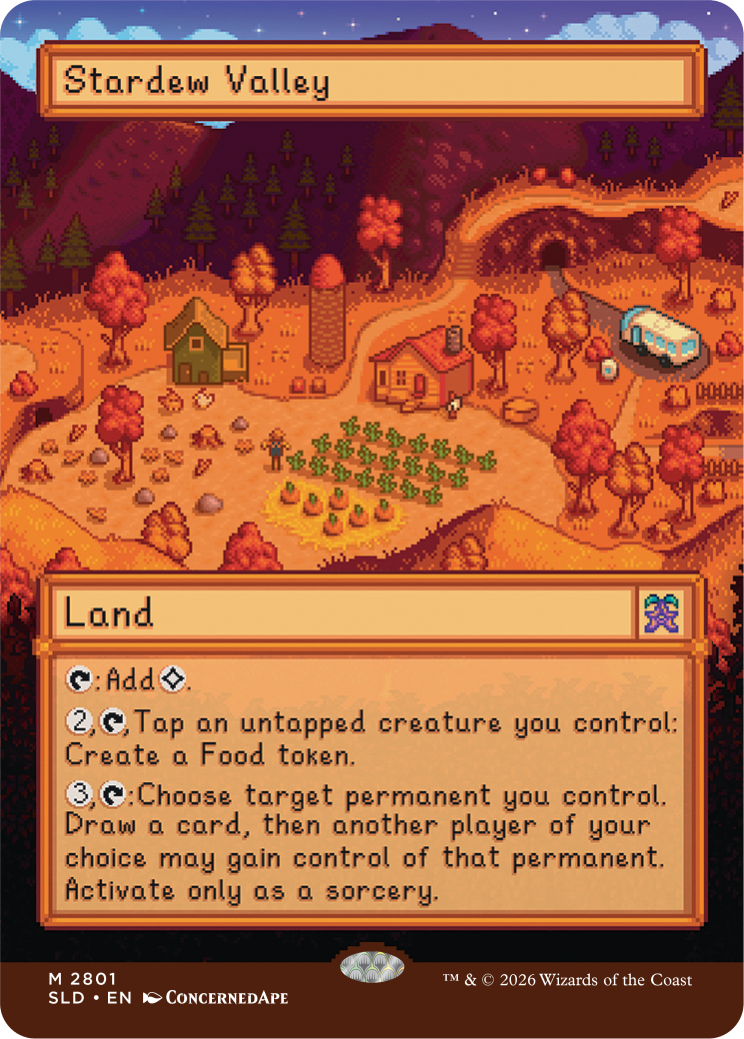 MTG - Secret Lair x Stardew Valley: Welcome to Stardew Valley (Non-Foil) -WPN exklusiv