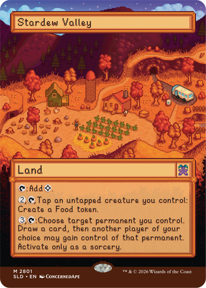 MTG - Secret Lair x Stardew Valley: Welcome to Stardew Valley (Non-Foil) -WPN exklusiv