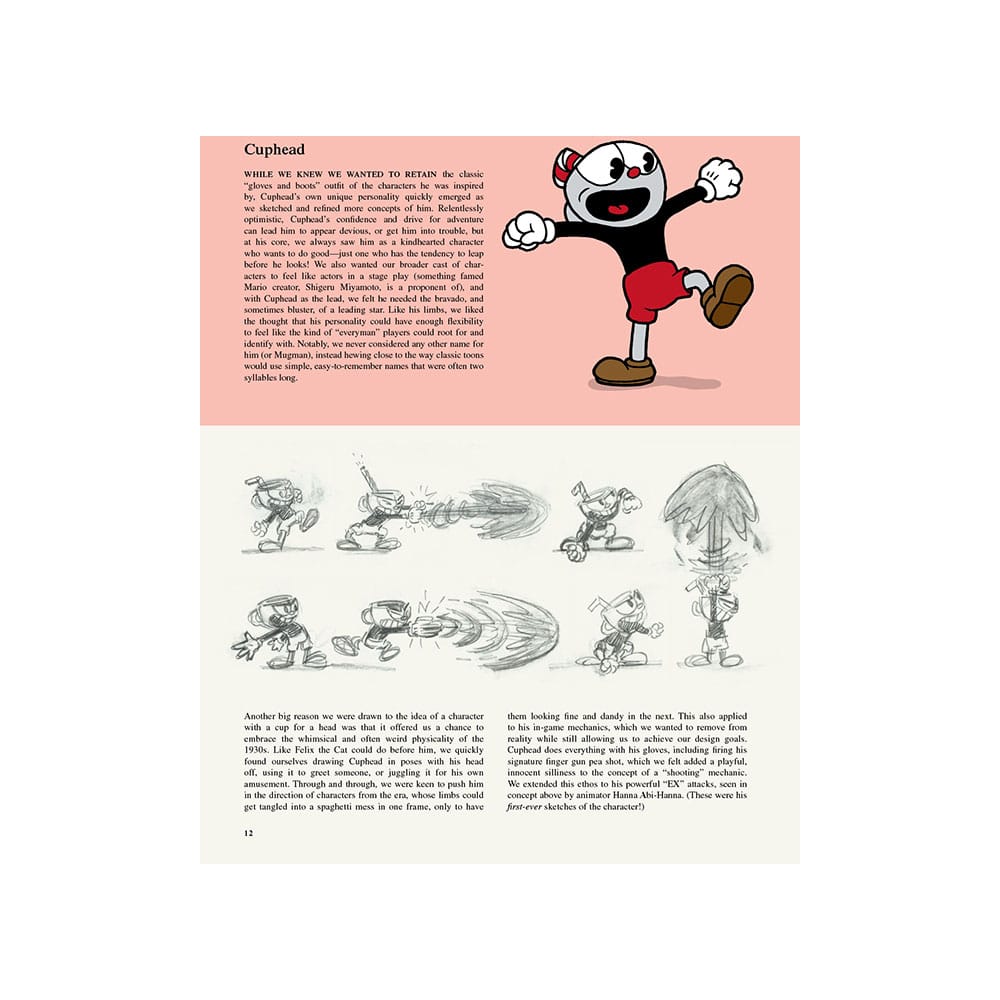 Cuphead Artbook The Art of Cuphead *Englische Version*