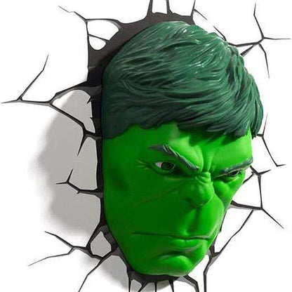Marvel 3D LED Leuchte Hulk Face 3D