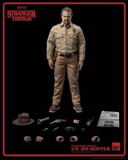 Stranger Things Actionfigur 1/6 Jim Hopper (Season 1) 32 cm
