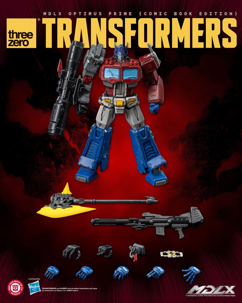 Transformers MDLX Actionfigur Optimus Prime (Comic Book Edition) 18 cm