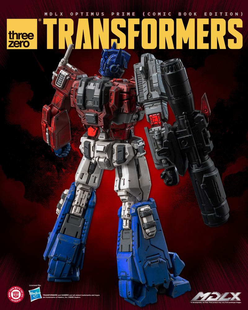 Transformers MDLX Actionfigur Optimus Prime (Comic Book Edition) 18 cm