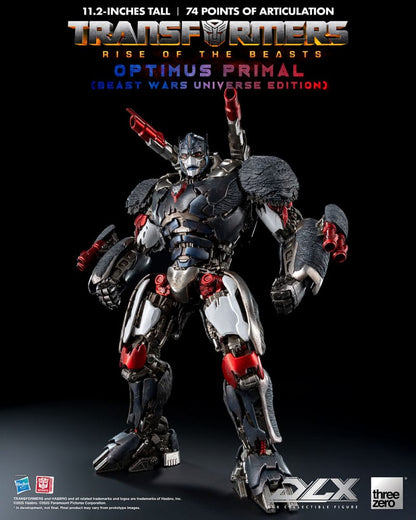 Transformers: Aufstieg der Bestien DLX Actionfigur Optimus Primal (Beast Wars Universe Edition) 29 cm