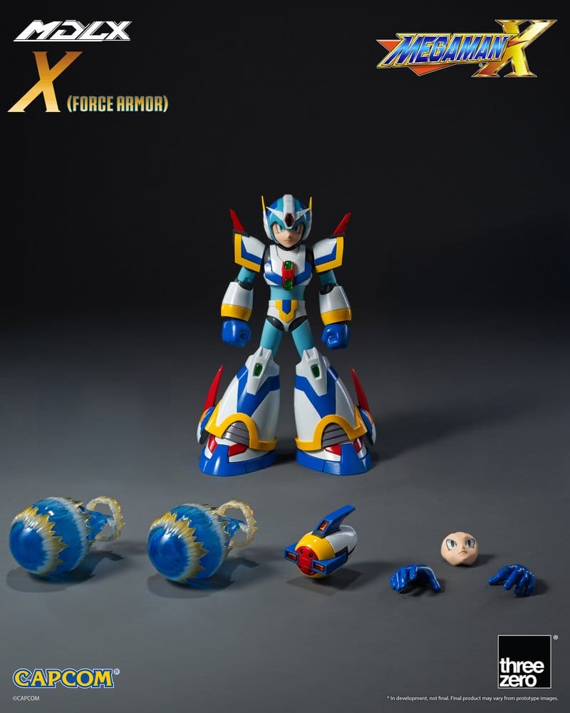 Mega Man X MDLX Actionfigur Rockman / Mega Man Force Armor 12 cm