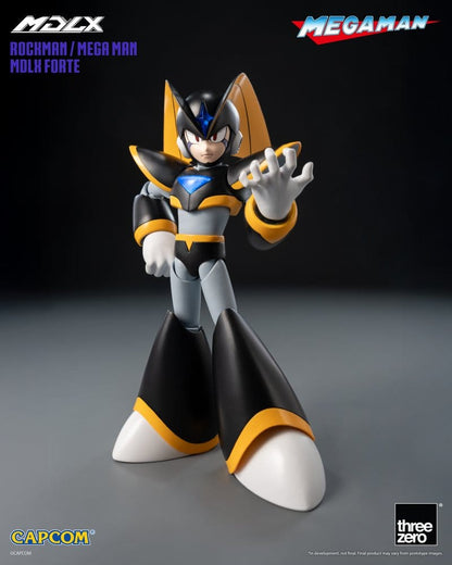 Mega Man MDLX Actionfigur Rockman / Mega Man Forte 10 cm