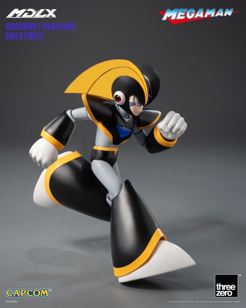 Mega Man MDLX Actionfigur Rockman / Mega Man Forte 10 cm