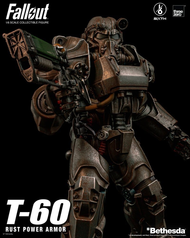 Fallout Actionfigur 1/6 T-60 Rust Power Armor