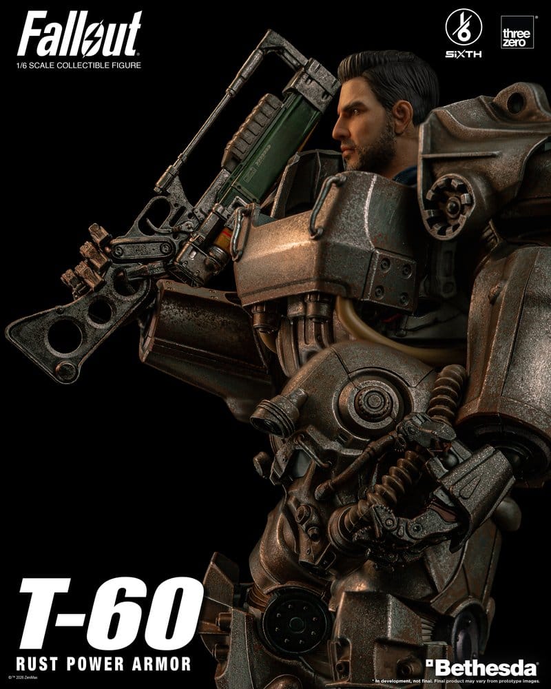 Fallout Actionfigur 1/6 T-60 Rust Power Armor