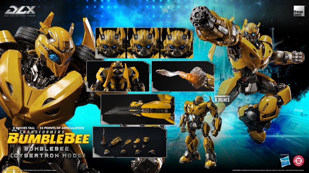 Transformers: Bumblebee DLX Actionfigur Bumblebee (Cybertron Mode) 20 cm