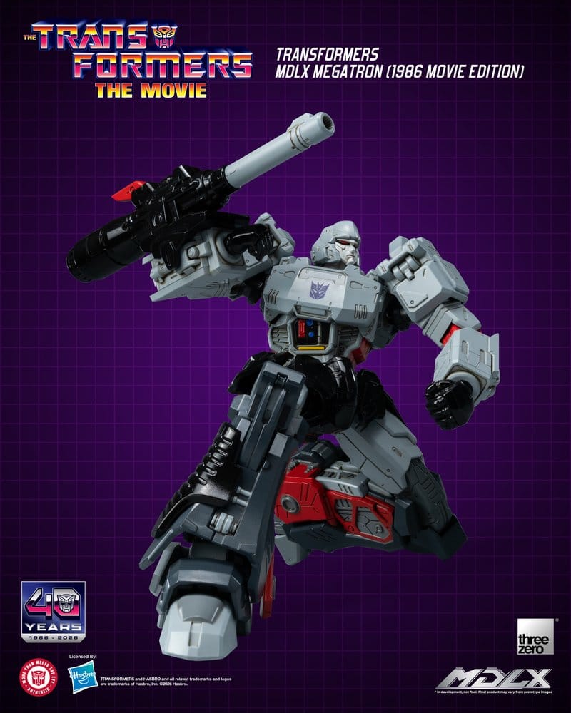 Transformers MDLX Actionfigur Megatron (1986 Movie Edition) 18 cm