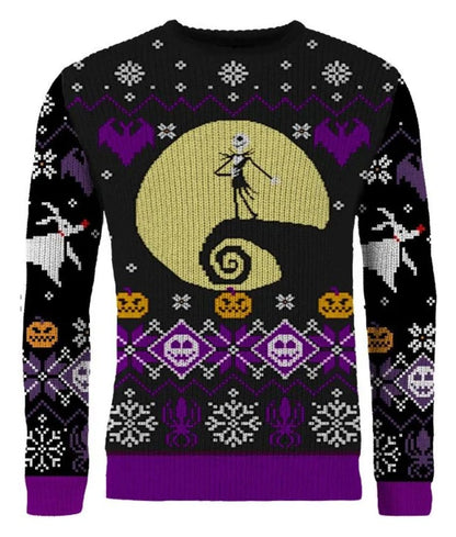 Nightmare Before Christmas Christmas Pullover 8-bit