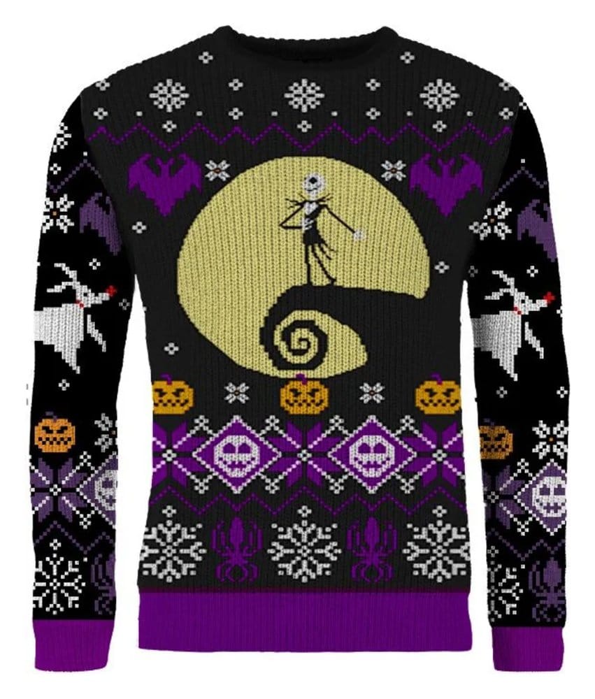 Nightmare Before Christmas Christmas Pullover 8-bit Größe XXL