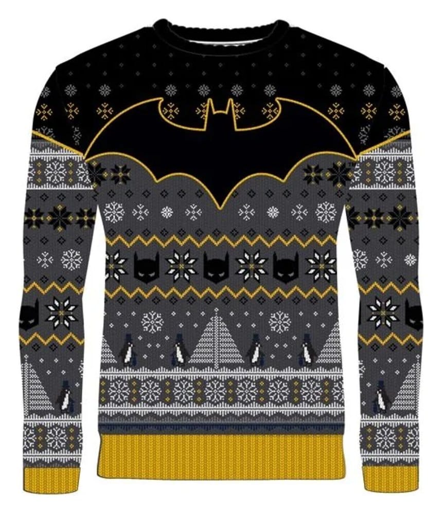 Batman Christmas Pullover Penguin Größe S