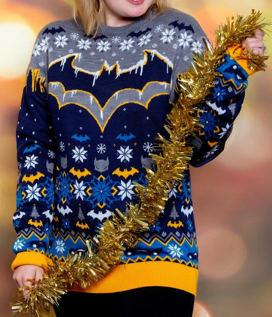 Batman Christmas Pullover Frosty Größe XXL