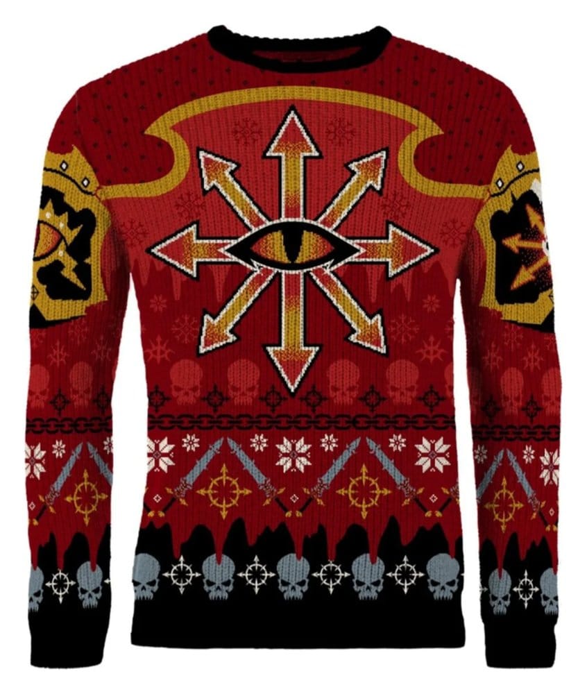 Warhammer 40,000 Christmas Pullover Chaos