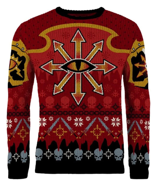 Warhammer 40,000 Christmas Pullover Chaos