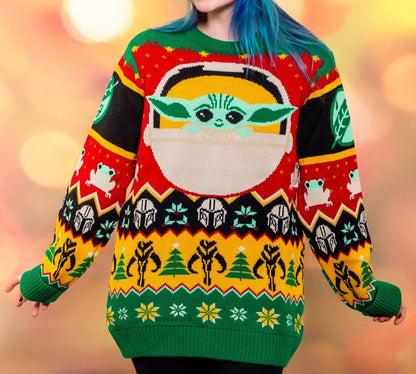 Star Wars Christmas Pullover The Child Größe M